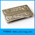 High quality 45x13x6mm reusable metal name badge holder